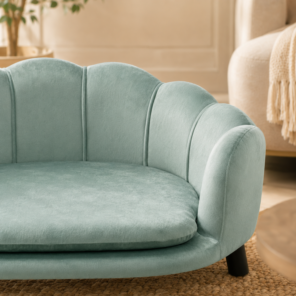 Luxury Pet Sofa Bed – Green — image 3 of 4