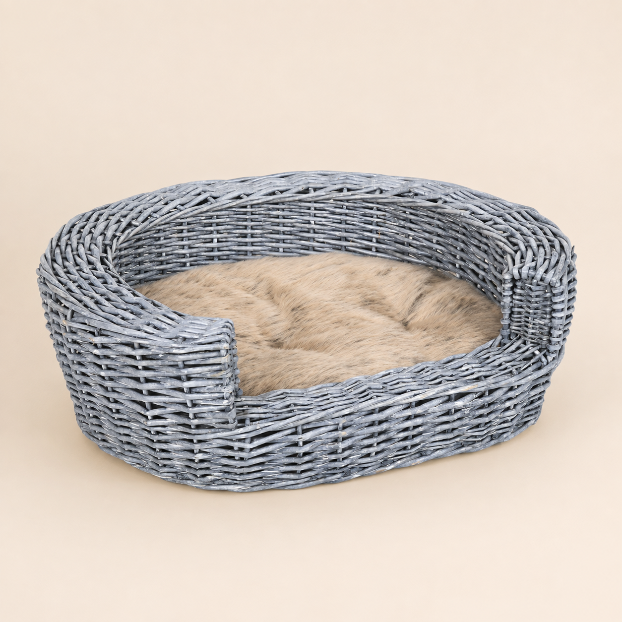 Luxury Elevated Rattan Pet Lounger — image 2 of 4