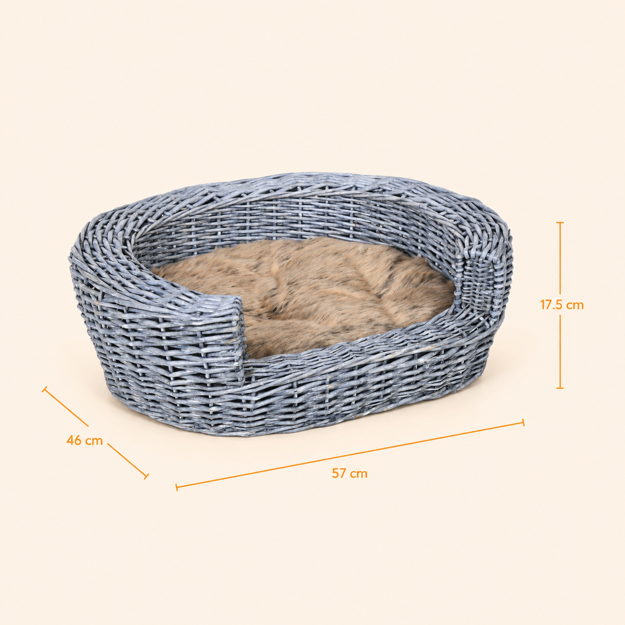 Luxury Elevated Rattan Pet Lounger — image 4 of 4